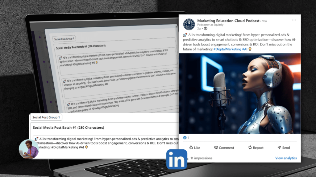 AI agent for LinkedIn growth