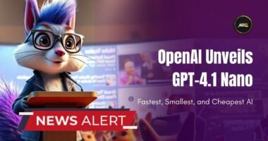 OpenAI Unveils GPT-4.1 Nano – Its Fastest, Smallest, and Cheapest AI Yet