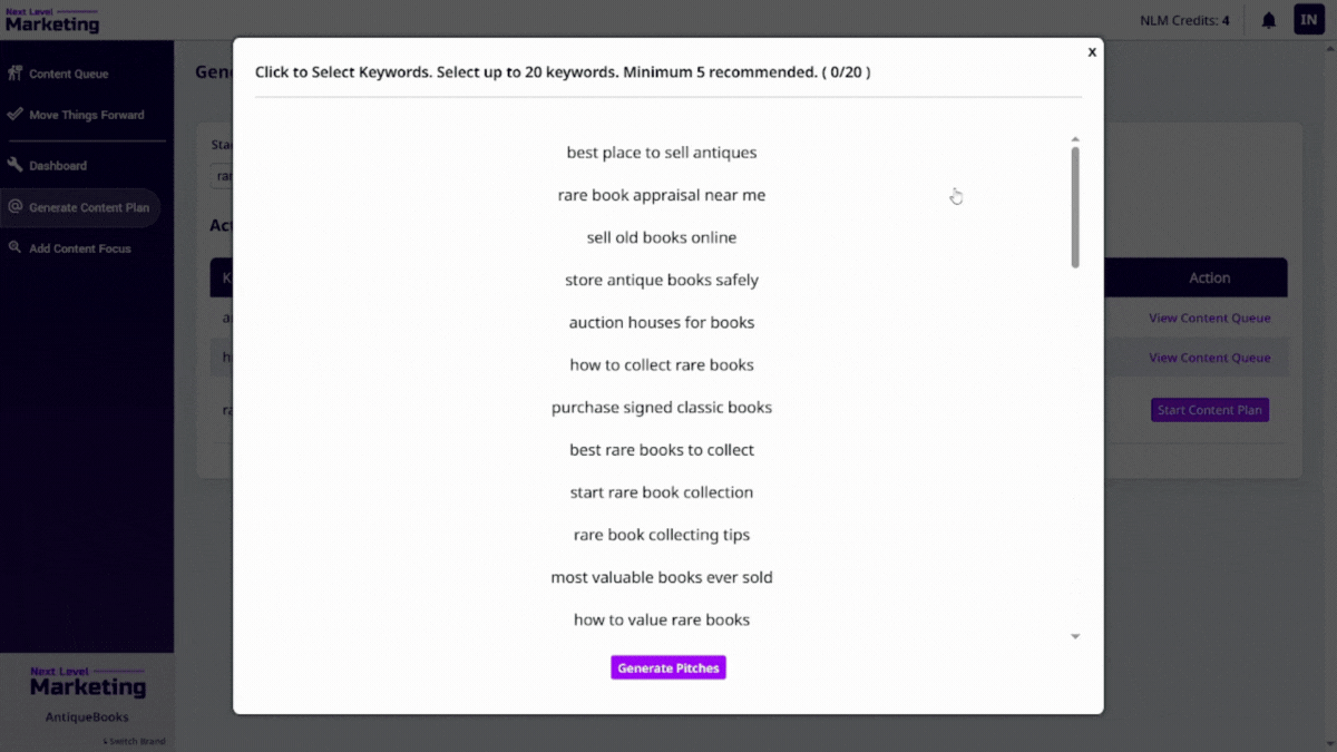 AI content strategy assistant